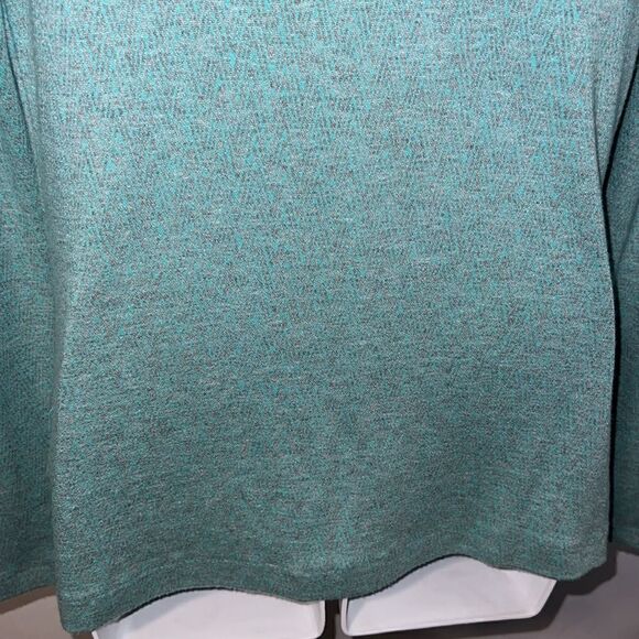 TART Mint Green and Grey Long Sleeve 2-Button Soft Blazer-XS - Picture 6 of 8